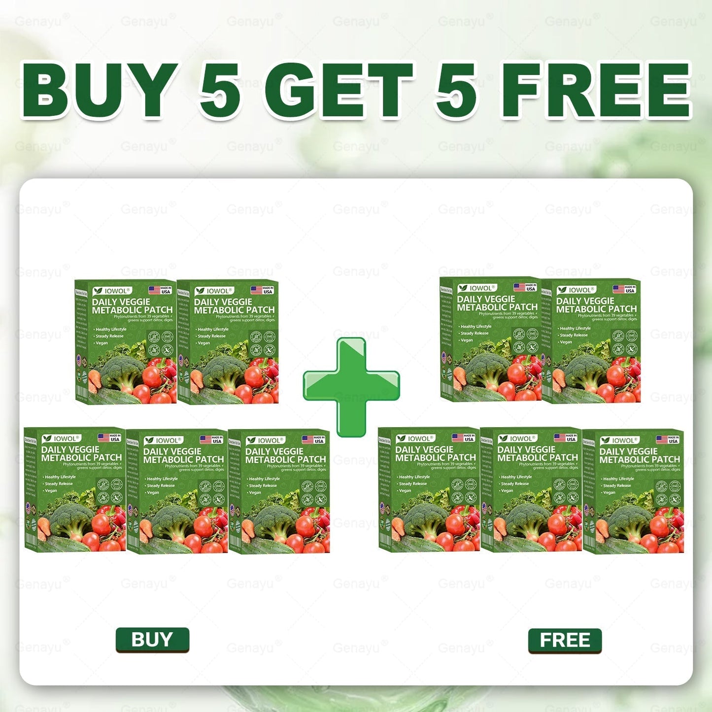 𝐎𝐟𝐟𝐢𝐜𝐢𝐚𝐥 𝐒𝐭𝐨𝐫𝐞 | 𝐈𝐎𝐖𝐎𝐋® 𝐃𝐚𝐢𝐥𝐲 𝐕𝐞𝐠𝐞𝐭𝐚𝐛𝐥𝐞 𝐌𝐞𝐭𝐚𝐛𝐨𝐥𝐢𝐜 𝐏𝐚𝐭𝐜𝐡 𝐮𝐬𝐞𝐬 𝐨𝐫𝐠𝐚𝐧𝐢𝐜 𝐯𝐞𝐠𝐞𝐭𝐚𝐛𝐥𝐞 𝐞𝐱𝐭𝐫𝐚𝐜𝐭𝐬 𝐚𝐧𝐝 𝐩𝐡𝐲𝐭𝐨𝐧𝐮𝐭𝐫𝐢𝐞𝐧𝐭𝐬 𝐟𝐫𝐨𝐦 𝟑𝟗 𝐯𝐞𝐠𝐞𝐭𝐚𝐛𝐥𝐞𝐬 + 𝐠𝐫𝐞𝐞𝐧𝐬 𝐭𝐨 𝐬𝐮𝐩𝐩𝐨𝐫𝐭 𝐝𝐞𝐭𝐨𝐱, 𝐝𝐢𝐠𝐞𝐬𝐭𝐢𝐨𝐧 & 𝐦𝐞𝐭𝐚𝐛𝐨𝐥𝐢𝐜 𝐫𝐞𝐬𝐞𝐭, 𝐚𝐧𝐝 𝐛𝐨𝐨𝐬𝐭 𝐞𝐧𝐞𝐫𝐠𝐲 𝐟𝐨𝐫 𝐚𝐥𝐥-𝐝𝐚𝐲 𝐰𝐞𝐥𝐥𝐧𝐞𝐬𝐬.
